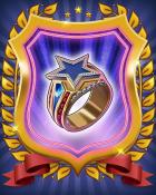 Poker Town Walk of Fame Ring Badge