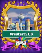 Wheel Of Fortune Western US Locations Badge