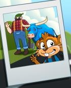 Paul Bunyan Roadside Wonders Badge