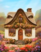 Fall Cottages Badge Collection Badge