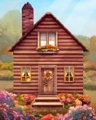 Fall Cottages Badge Collection Badge