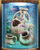 Mahjong Safari HD Amphora Jugs Aquarium Ruins Badge