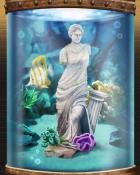 Mahjong Safari HD Clothed Statues Aquarium Ruins Badge