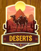 Mahjong Safari HD Deserts Habitat Safari Badge