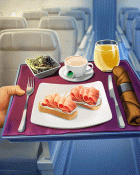 First Class Solitaire HD Smoked Salmon First Class Nosh Badge