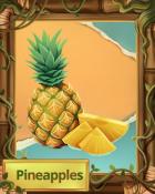 Tri-Peaks Solitaire HD Pineapples Jungle Fruit Badge