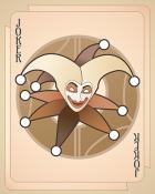 World Class Solitaire HD Joker Art Nouveau Cards Badge