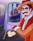 Hong Kong Flight Badge - World Class Solitaire HD