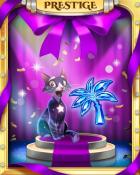 Bejeweled Stars Caribbean Island Adventure Prestige Badge