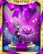 Bejeweled Stars Blooming Friendships Prestige Badge