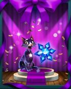 Winter Holiday Badge - Bejeweled Stars