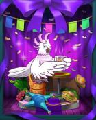 Mahjong Sanctuary Burnaby Having Tea Badge