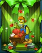 Jimmy's Harvest Gathering Badge - Peggle Blast HD 