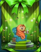 Peggle Blast HD Jimmy Snuggled on Couch Badge