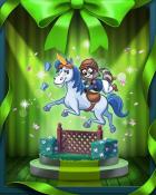 Peggle Blast HD Roxy Riding Bjorn Badge
