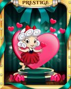 Retro Romance Prestige Badge - Solitaire Blitz