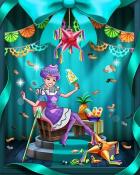 Sweet Tooth Town Antoinette Eating Paletas Badge