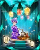 Sweet Tooth Town Antoinette in Asia Badge