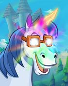 Peggle Blast HD Bjorn Goggles Badge