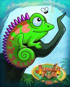 Comfy Chameleon Badge - Jungle Gin HD