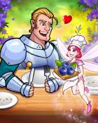 Crazy Cakes 2 Hungry Knight Badge