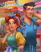 Card Scramble Blushing Viola and Will Badge