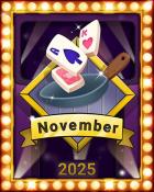 November 2025 Game of the Month Badge