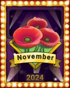 Garden Blast Fall Foliage Lap 3 Badge