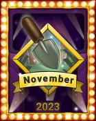 Gardens Galore Lap 2 Badge - Garden Blast