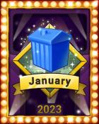Monopoly Sudoku New Year Lap 2 Badge - MONOPOLY Sudoku