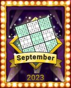 Sudoku Back to School Lap 2 Badge - MONOPOLY Sudoku