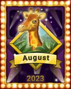 Sanctuary Summer Heat Lap 1 Badge - Mahjong Sanctuary