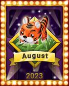 Sanctuary Summer Heat Lap 2 Badge - Mahjong Sanctuary