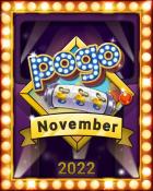 Autumn Spin Lap 3 Badge - Pogo Slots