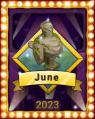 Snowbird Summer Lap 4 Badge - Snowbird Solitaire