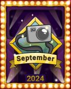 Snowbird Solitaire September Solitaire Slam Lap 2 Badge