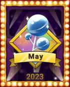 May Sweetness Lap 1 Badge - Sweet Tooth Town