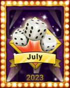 Midsummer Rolls Lap 2 Badge - Yahtzee! Wild