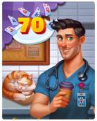 Card Scramble Rank 70 Badge