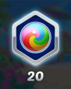 Matching Moments Rank 20 Badge