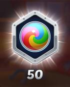 Matching Moments Rank 50 Badge