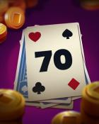Poker Town Rank 70 Badge