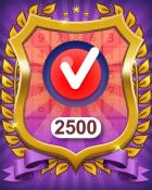 Pogo Daily Sudoku Hard 2500 Puzzles Badge