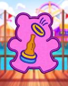 Phlinx II Pink Ring Toss Badge