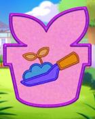 Merge Academy Pink Planting Badge