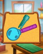 Yellow Glassblowing Badge - Garden Blast