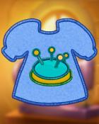 Poppit! HD Blue Pinning Badge