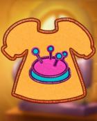 Mahjong Sanctuary Orange Pinning Badge