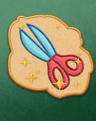 Cutting Renaissance Fair Badge