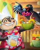 Cocktails with Corvus Badge - Bejeweled Stars